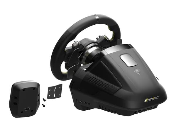 Turtle Beach VelocityOne Race - Hjul- og pedalsett - kablet - for PC, Microsoft Xbox One, Microsoft Xbox Series S, Microsoft Xbox Series X