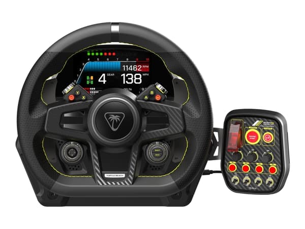 Turtle Beach VelocityOne Race - Hjul- og pedalsett - kablet - for PC, Microsoft Xbox One, Microsoft Xbox Series S, Microsoft Xbox Series X