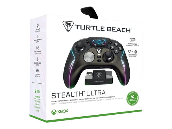 Turtle Beach Stealth Ultra - Rapid Charge Dock - peliohjain - langaton - 2,4 GHz/Bluetooth - PC, Microsoft Xbox One, Android, Microsoft Xbox Series S