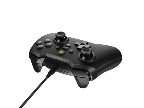 Genesis Mangan 300 - Spelkontroll - 19 knappar - kabelansluten - svart - för Asus Rog Ally, Nintendo Switch, Steam Deck, PC, Android