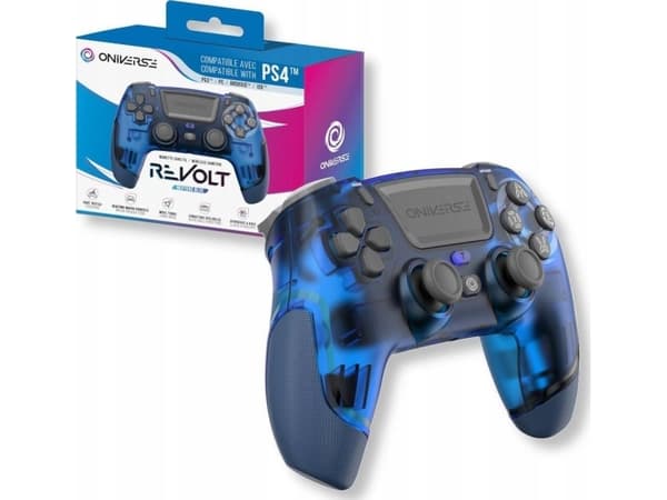 Oniverse Pad Trådløs, kablet pad for PS4 Oniverse blå en størrelse