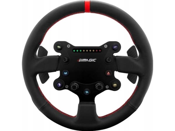 „Simagic GT Sport“ vairas | Pavarų perjungimo mentelės | Odinis QR50 komplekte