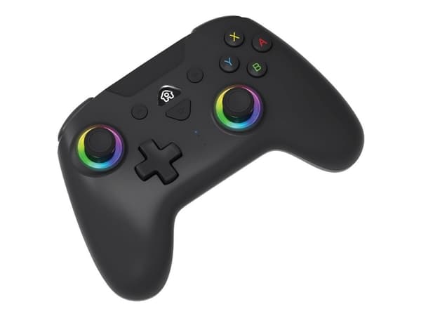 Subsonic SA5633-1, Gamepad, Nintendo Switch, D-pad, Home-painike, Reset-painike, Select-painike, Turbo-painike, Punainen/vihreä/sininen, Langaton, Bl