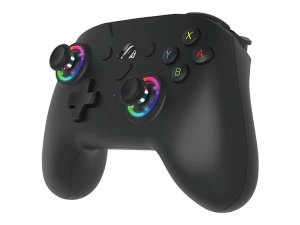 Subsonic SA5633-1, Gamepad, Nintendo Switch, D-pad, Home-painike, Reset-painike, Select-painike, Turbo-painike, Punainen/vihreä/sininen, Langaton, Bl