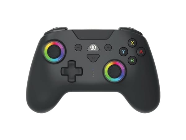 Subsonic SA5633-1, Gamepad, Nintendo Switch, D-pad, Home-painike, Reset-painike, Select-painike, Turbo-painike, Punainen/vihreä/sininen, Langaton, Bl