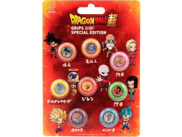 FR-TEC PS4 Dragon Ball Grips Set Fighters - PlayStation 4 - PlayStation 5 - Playstation 3 - Xbox 360 - Analoge Schlägergriffe - Mehrfarbig - Sichtver