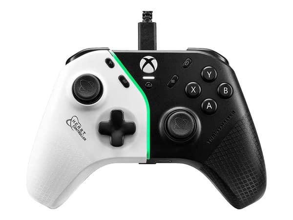 Thrustmaster H.E.A.R.T., Gamepad, PC, Xbox One, Xbox One S, Xbox One X, Back button, D-pad, Directional buttons, Start button, Wired, USB, Black, Whi
