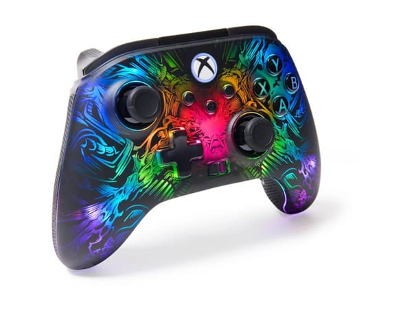 PowerA XBGP0278-01, peliohjain, Xbox Series S, Xbox Series X, D-matto, painikevalikko, asetuspainike, käynnistyspainike, analoginen/digitaalinen, kaa