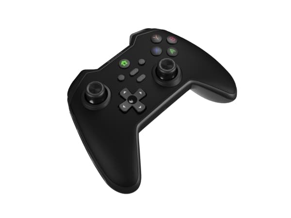 Genesis Mangan 400 - Håndkonsoll - 19 knapper - trådløs - Bluetooth - svart - for Asus Rog Ally, Nintendo Switch, Steam Deck, Android, iOS, MAC, PC