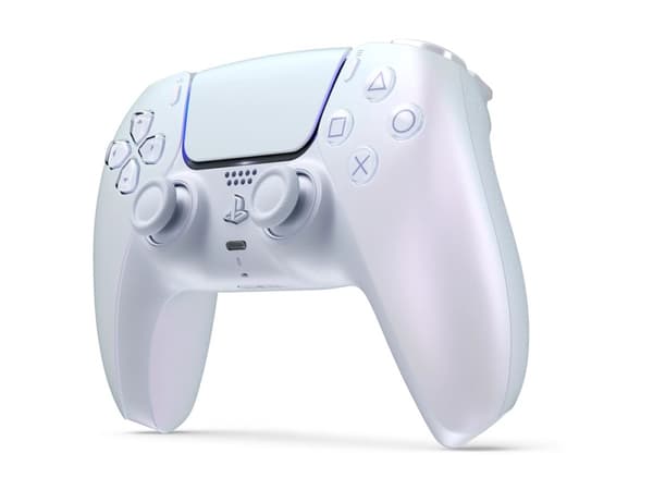 Sony DualSense - Spelkontroll - trådlös - Bluetooth - chroma pärla - för Sony PlayStation 5