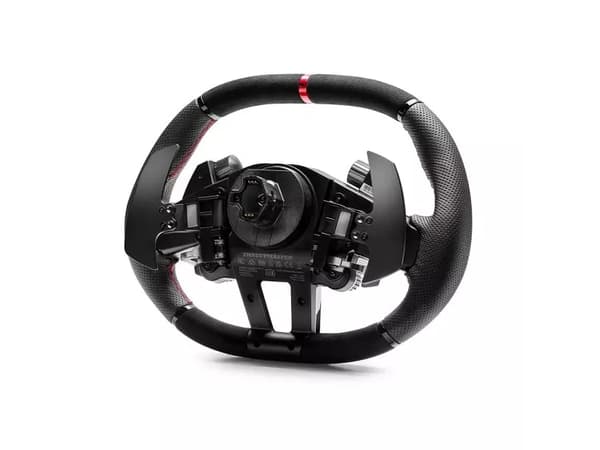 Thrustmaster Hypercar Wheel Add-On, Ratt, PC, PlayStation 4, PlayStation 5, Xbox, Xbox One, Sort, Sølv, Alcantara, Lær, Thrustmaster T818, T598, Wind