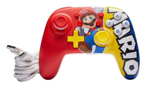 PowerA NSGP0295-01, Spelplatta, Nintendo Switch, D-pad, Menyknapp, Setting button, Startknapp, Analog / Digital, Kabel & Trådlös, Bluetooth