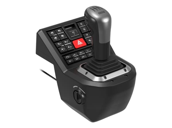 HORI Force Feedback Truck Control System - ohjauspyörän, polkimien ja vaihteenvaihtovipujen sarja - langallinen - PC:lle