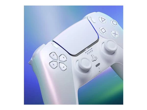 Sony DualSense - Spelkontroll - trådlös - Bluetooth - chroma pärla - för Sony PlayStation 5