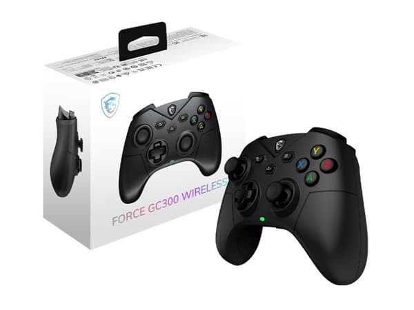 MSI Force GC300 - Håndkonsoll - 2 knapper - trådløs - 2.4 GHz/Bluetooth - for PC, Android