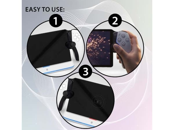 Subsonic SA5708, Charging system, Playstation Portal, Black, White, Multi, Sony, Playstation Portal