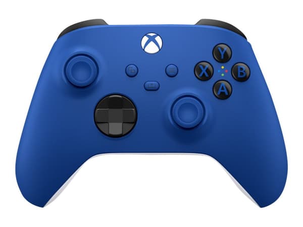 Microsoft Xbox Wireless Controller - Håndkonsoll - trådløs - Bluetooth - sjokkblå - for PC, Microsoft Xbox One, Android, Microsoft Xbox Series S, Mic
