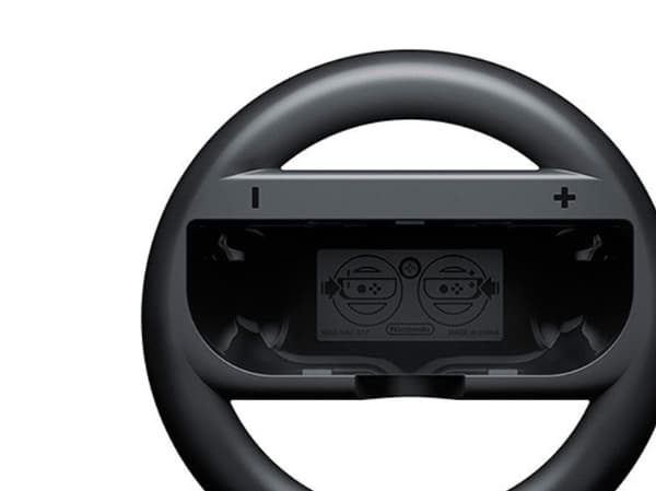 Nintendo Joy-Con Wheel - Styrhjulstillsats för spelkonsol, spelstyrenhet - svart (paket om 2) - för NINTENDO Joy-Con, Joy-Con (L), Joy-Con (L)/(R), J