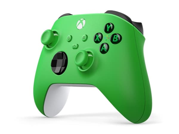 Microsoft Xbox Wireless Controller - Håndkonsoll - trådløs - Bluetooth - hastighetsgrønn - for PC, Microsoft Xbox One, Android, Microsoft Xbox Series