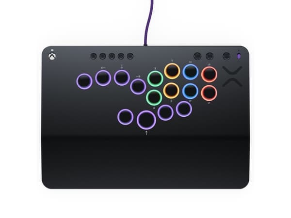 PDP Victrix Pro KO Leverless Fight Stick, Fightstick, PC, Xbox Series S, Xbox Series X, Macro button, Wired, USB, USB Type-C