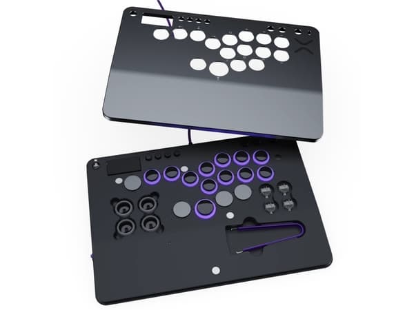 PDP Victrix Pro KO Leverless Fight Stick, Slåssespak, PC, PlayStation 4, PlayStation 5, Makroknapp, Koblet med ledninger (ikke trådløs), USB, USB Typ