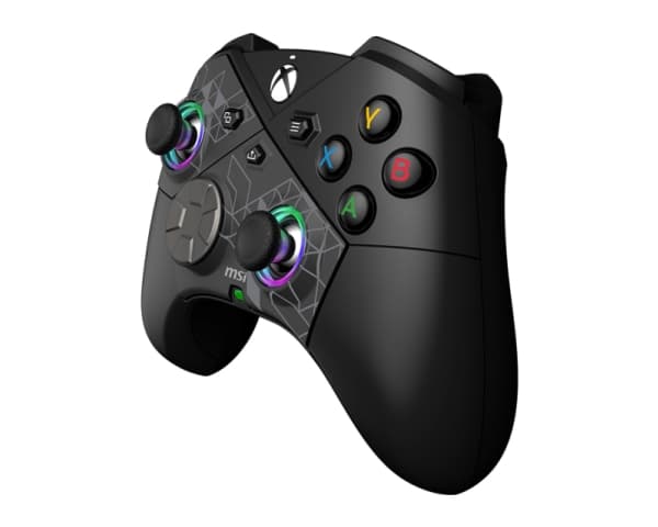 MSI FORCE PRO W CONTROLLER Svart USB 2.0 Gamepad Analog/Digital Android, PC, Xbox One S, Xbox One X, Xbox Series S, Xbox Series X