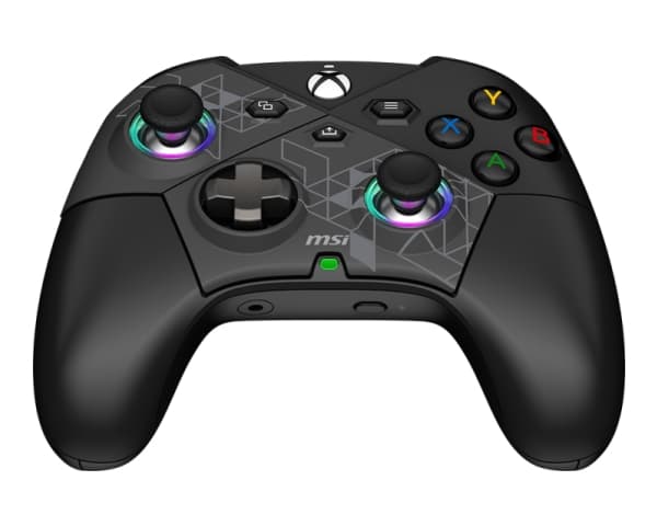 MSI FORCE PRO W CONTROLLER Svart USB 2.0 Gamepad Analog/Digital Android, PC, Xbox One S, Xbox One X, Xbox Series S, Xbox Series X