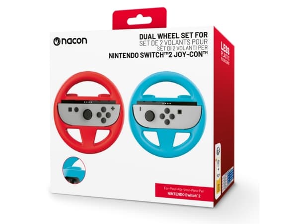NACON SWITCH2-håndtak for Joy-con (rød/blå)