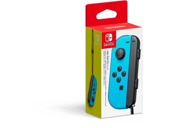 NINTENDO Joy-Con (L) - Spelkontroll - trådlös - neonblå - för Nintendo Switch