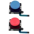 Miniatyrbild 3 av 3: Analog Controller för Nintendo Switch Joy-Con Controller - Röd Keps