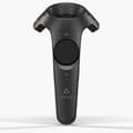 Miniatyrbild 2 av 4: Ett par HTC Vive-kontroller för officiella VR Virtual Reality-headset- USED