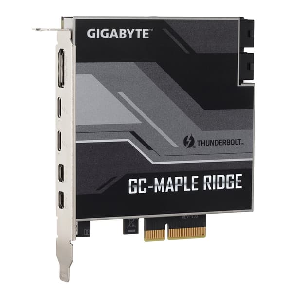 Gigabyte Thunderbolt-Adapter GC-MAPLE RIDGE (rev. 1.0) - PCIe 3.0 x4 - 2x Thunderbolt 4 - 2x Mini DP