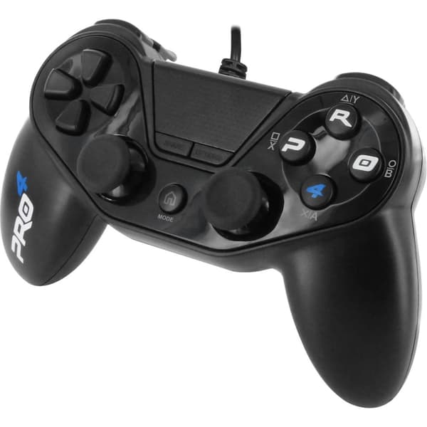 SUBSONIC by SUPERDRIVE herní ovladač PRO4 WIRED BLACK/ PS4/ PS3/ PC