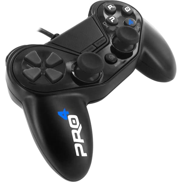 SUBSONIC by SUPERDRIVE herní ovladač PRO4 WIRED BLACK/ PS4/ PS3/ PC