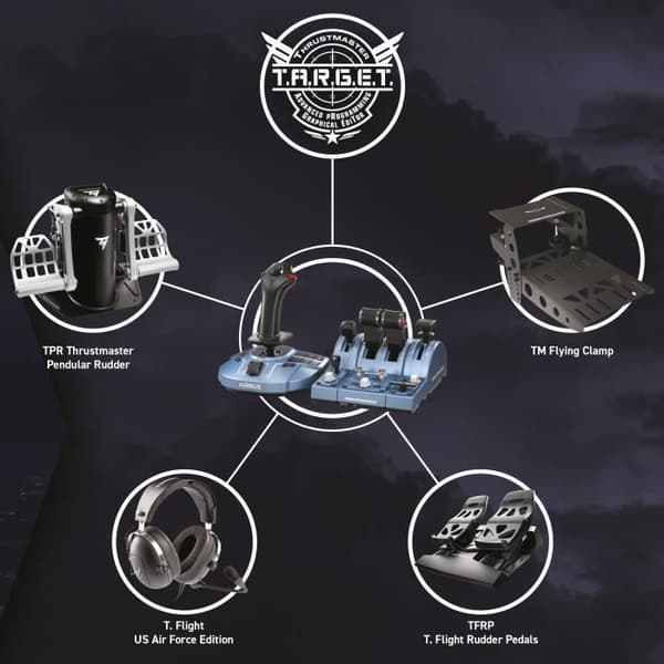 Joystick och kvadrant THRUSTMASTER TCA Captain Pack Airbus Edition - Xbox Series X|S och PC