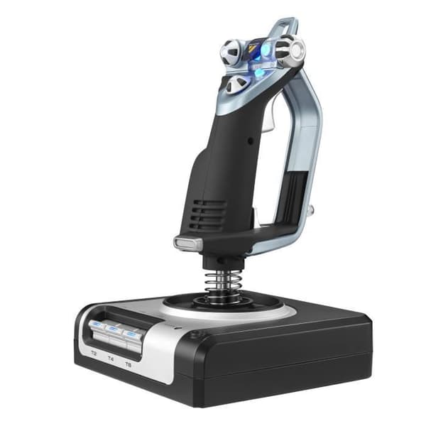 JOYSTICK SAITEK från LOGITECH X52 flygkontrollsystem