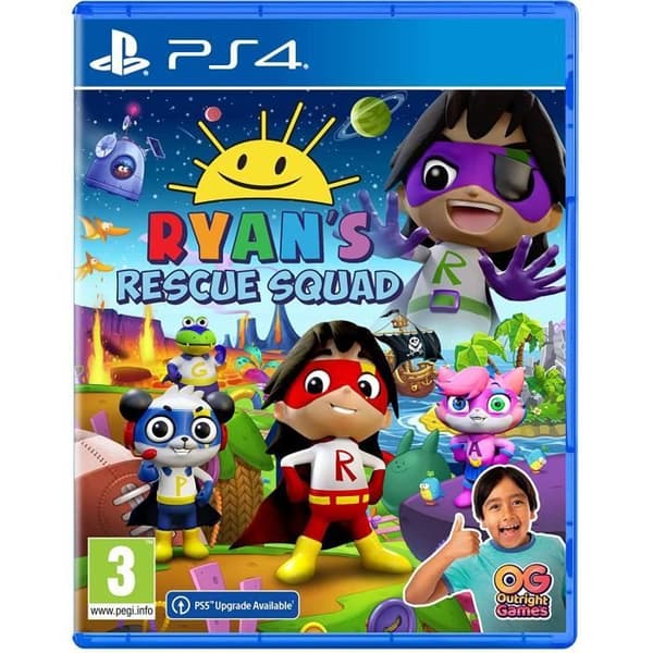 Ryan's Rescue Squad PS4-spel