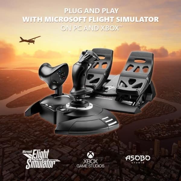 Komplett Flight Simulation Kit - THRUSTMASTER - T. Flight Full Kit X - Xbox One / Xbox Series X och S / Windows 10