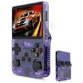 Miniatyrbild 1 av 4: INN Spelmaskin med dubbla joysticks 3.5 tum 128G pixlar 640x480 bärbar spelkonsol klassisk spelkonsol 3D joystick lila