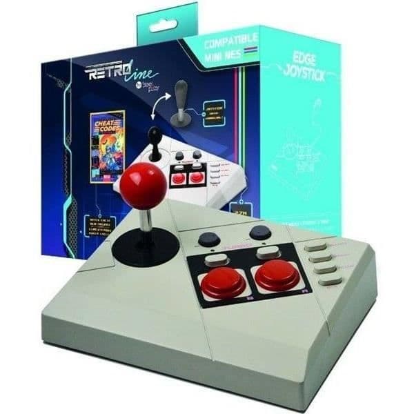 Joystick Edge + Cheat Code Book för Nintendo Classic Mini NES Steelplay- USED