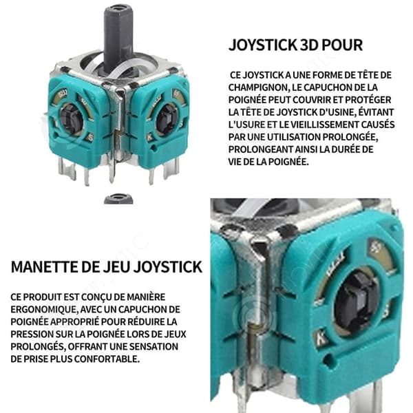INN Joystick 3D för vikt 10g controller gamepad modul sensor gamepad joystick controller ersättningsspel för PS5