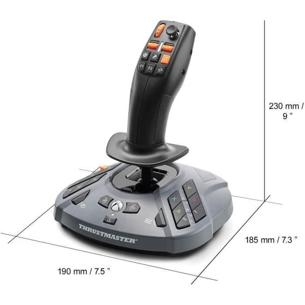 Joystick SimTask FarmStick XBOX - THRUSMASTER - Grå och svart
