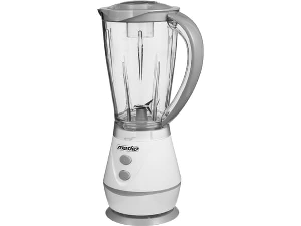 Mesko MS 4060 Pöytälevy 500 W Lasimateriaali Muovi Lasitilavuus 1 L Valkoinen/harmaa