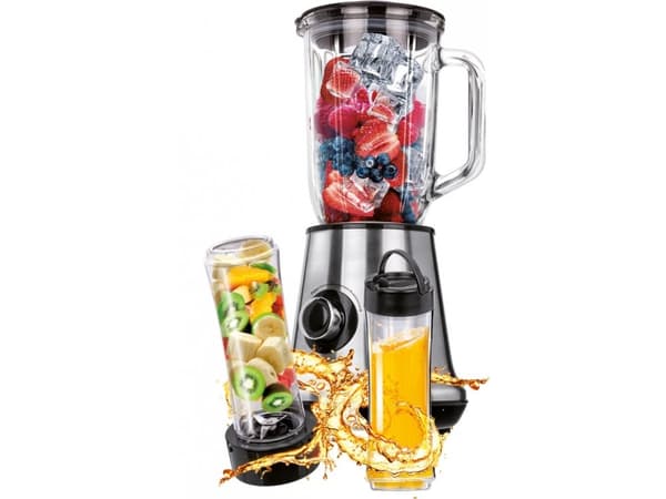 MPM MBL-15M, Bord juicepresse, 1 l, Pulsfunksjon, Isknusing, 450 W, Rustfritt stål