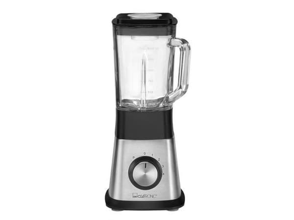Clatronic UM 3644, Bord juicepresse, 1,5 l, 650 W, Sort, Sølv