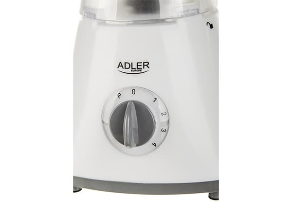 Adler AD 4057, Stav Mikser, Pulsfunksjon, 450 W, Grå, Gjennomsiktig, Hvit
