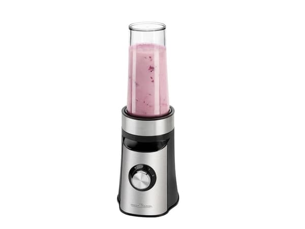 ProfiCook PC-UMS 1085, Pöydällä pidettävä tehosekoitin, 1 L, 350 W, Musta, Ruostumaton teräs