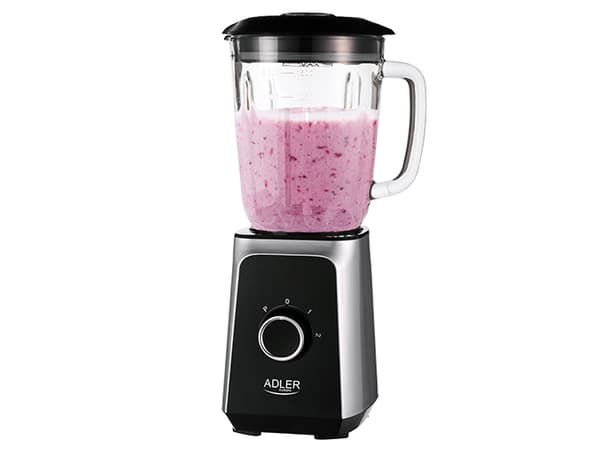 Adler AD 4076, Bänkmixer, 1,5 l, 500 W, Svart