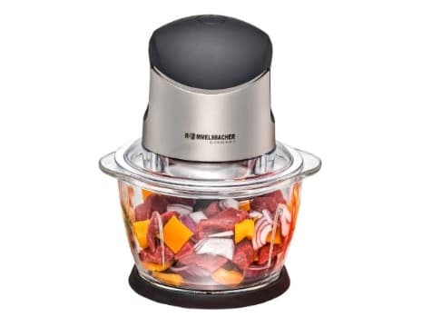 Rommelsbacher MZ 400, 1 l, Sort, Rustfritt stål, Glass, Rustfritt stål, CE, 400 W
