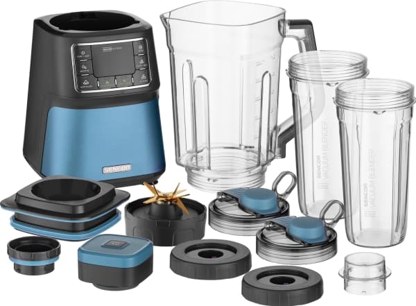 Sencor SBU 7872BL, Bänkmixer, Pulsfunktion, Iskrossning, 1,1 m, 1500 W, Blå